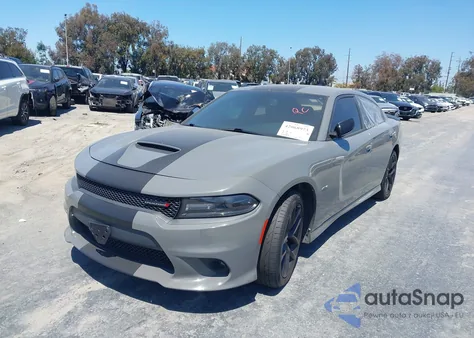 2019 Dodge Charger R/T Rwd из США, поврежденный, VIN 2C3CDXCT2KH522888